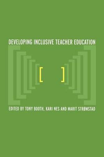 Cover image for Developing Inclusive Teacher Education