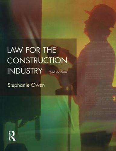 Cover image for Law for the Construction Industry