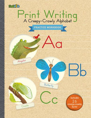 Cover image for Print Writing: A Creepy-Crawly Alphabet