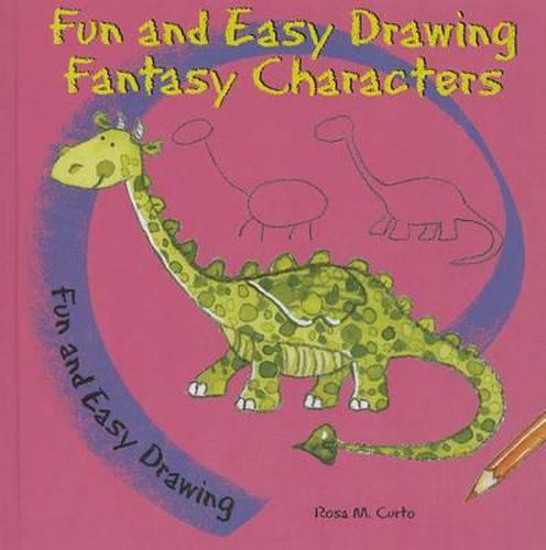 Cover image for Fun and Easy Drawing Fantasy Characters