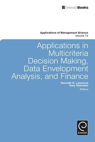 Cover image for Applications in Multi-criteria Decision Making, Data Envelopment Analysis, and Finance