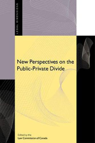 Cover image for New Perspectives on the Public-Private Divide