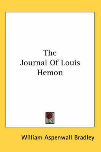 The Journal Of Louis Hemon