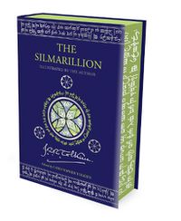 Cover image for The Silmarillion [Illustrated Edition]: Illustrated by J.R.R. Tolkien