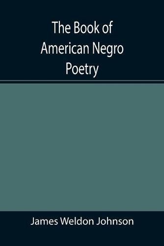 Cover image for The Book of American Negro Poetry