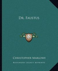 Cover image for Dr. Faustus