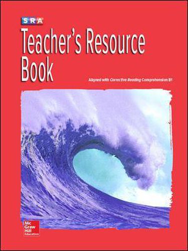 Cover image for Corrective Reading Comprehension Level B1, National Teacher Resource Book