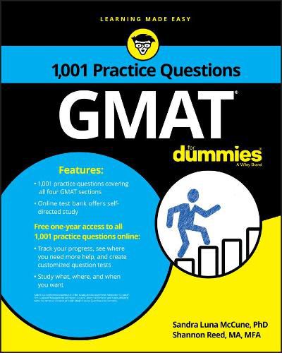 Cover image for Gmat: 1,001 Practice Questions For Dummies