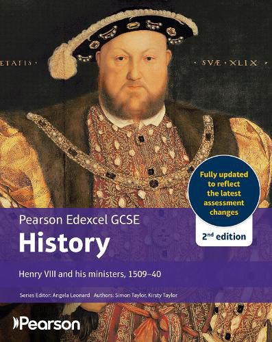 Cover image for Edexcel GCSE (9-1) History Henry VIII and his ministers, 1509-1540 2nd edition