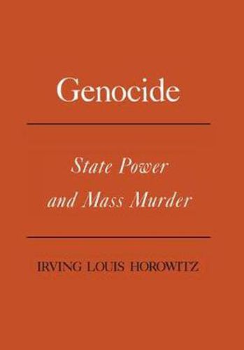 Cover image for Genocide: State Power and Mass Murder