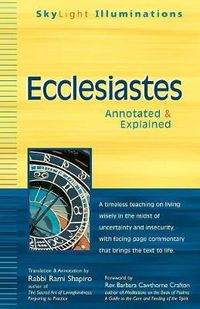 Cover image for Ecclesiastes: Annotated & Explained