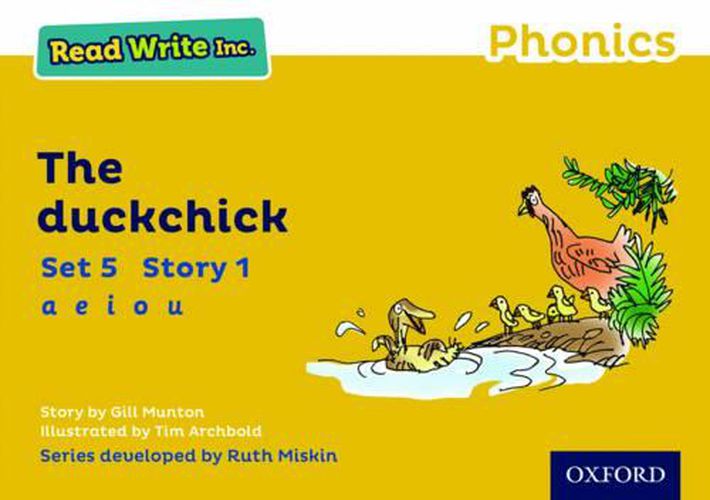 Cover image for Read Write Inc. Phonics: Yellow Set 5 Storybook 1 The Duckchick