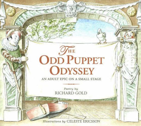 Cover image for The Odd Puppet Odyssey: An Adult Epic on a Small Stage