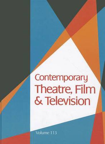 Cover image for Contemporary Theatre, Film & Television