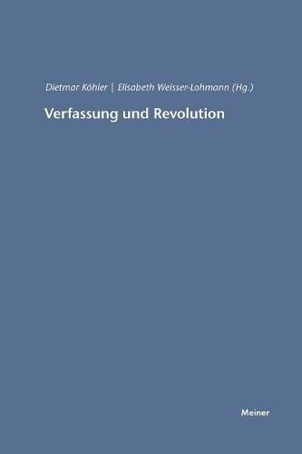 Cover image for Verfassung und Revolution