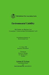 Cover image for Environmental Liability