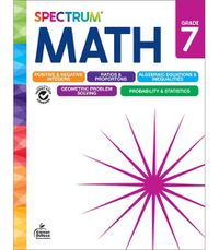 Cover image for Spectrum Math Workbook, Grade 7