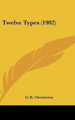 Cover image for Twelve Types (1902)