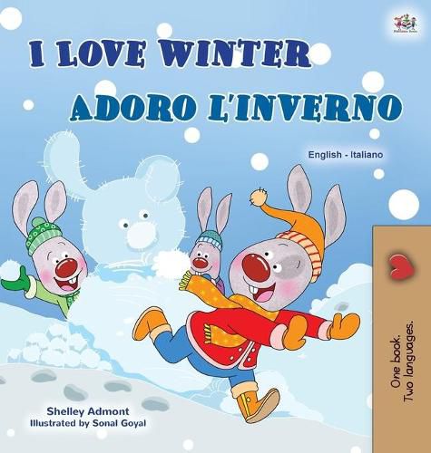 I Love Winter (English Italian Bilingual Children's Book)