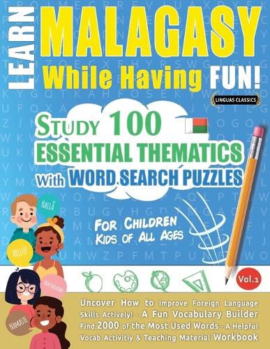 Cover image for Learn Malagasy While Having Fun! - For Children