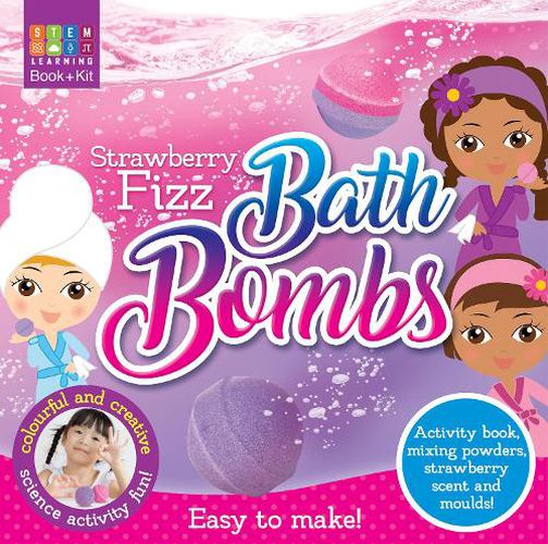 Cover image for Strawberry Fizz Bath Bombs