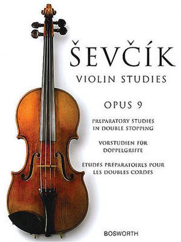 Cover image for Otakar Sevcik: Violin Studies Op. 9 (2005 Edition