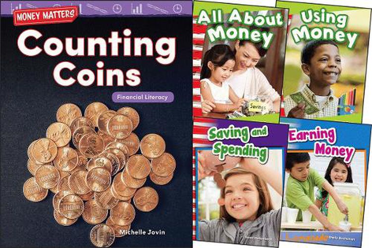 Cover image for Financial Literacy Grades K-1: 5-Book Set