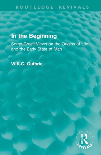 Cover image for In the Beginning