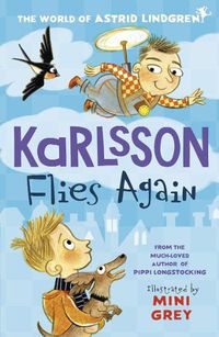 Cover image for Karlsson Flies Again