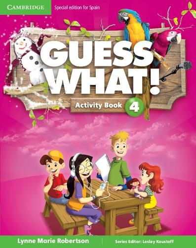 Guess What! Level 4 Activity Book with Home Booklet and Online Interactive Activities Spanish Edition
