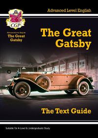 Cover image for A-level English Text Guide - The Great Gatsby