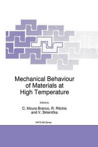 Cover image for Mechanical Behaviour of Materials at High Temperature