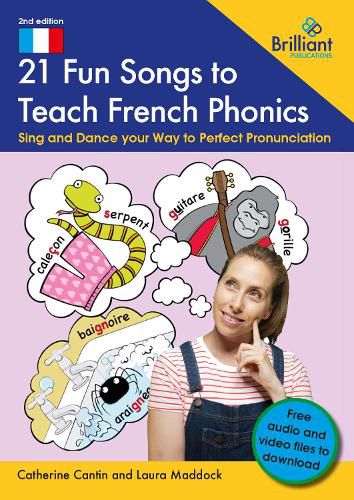 Cover image for 21 Fun Songs toTeach French Phonics