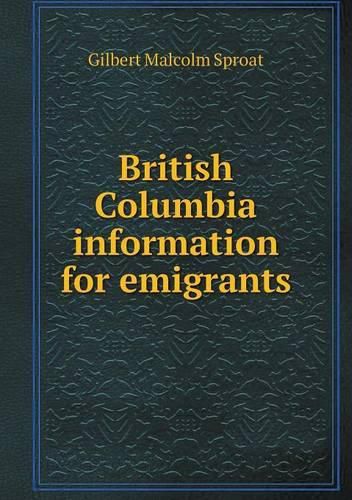 British Columbia information for emigrants