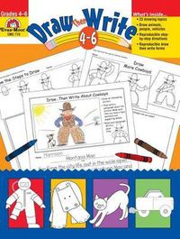 Cover image for Draw Then Write: Grades 4-6