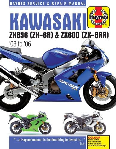 Cover image for Kawasaki ZX-6R (03-06): 03-06