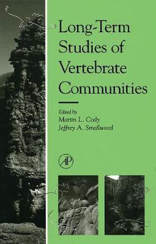 Cover image for Long-Term Studies of Vertebrate Communities