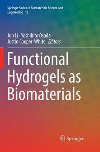 Cover image for Functional Hydrogels as Biomaterials