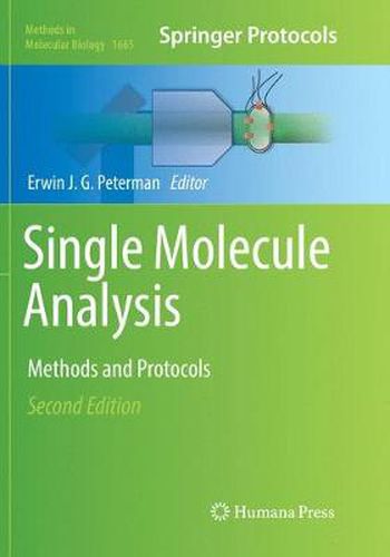 Cover image for Single Molecule Analysis: Methods and Protocols