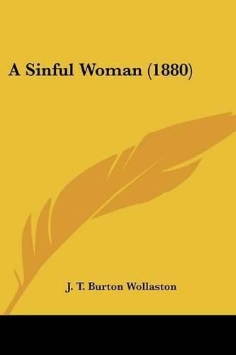 Cover image for A Sinful Woman (1880)