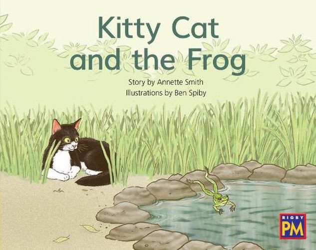 Cover image for Kitty Cat and the Frog: Leveled Reader Yellow Fiction Level 8 Grade 1