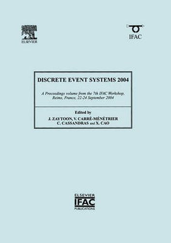 Cover image for Discrete Event Systems 2004