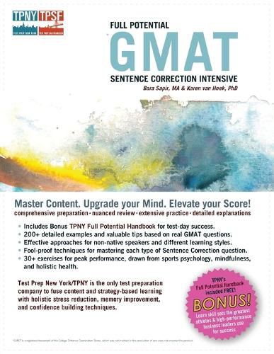 Cover image for Full Potential GMAT Sentence Correction Intensive