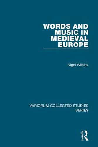 Cover image for Words and Music in Medieval Europe