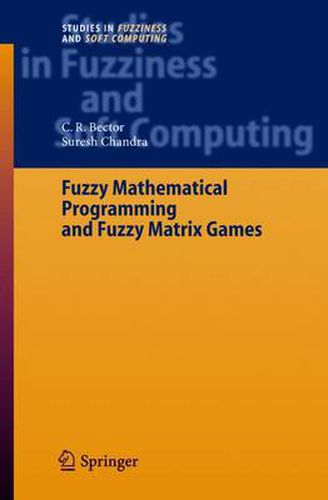 Cover image for Fuzzy Mathematical Programming and Fuzzy Matrix Games