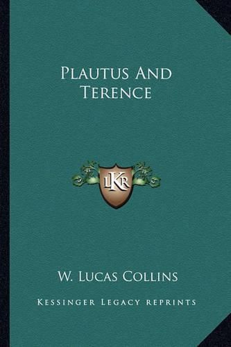 Plautus and Terence