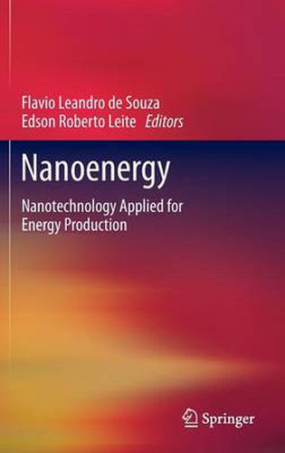 Cover image for Nanoenergy: Nanotechnology Applied for Energy Production