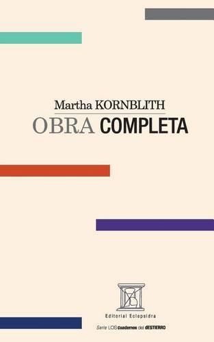 Cover image for Martha KORNBLITH. OBRA COMPLETA