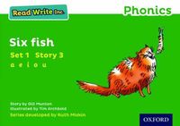 Cover image for Read Write Inc. Phonics: Green Set 1 Storybook 3 Six Fish