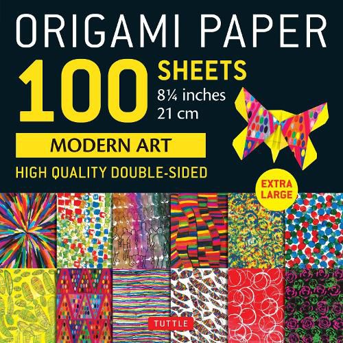 Cover image for Origami Paper 100 sheets Modern Art 8 1/4"